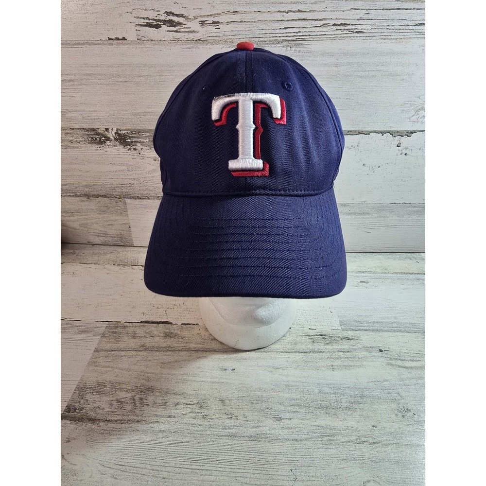 New Era Texas Rangers MLB Navy Blue Snapback Hat Adult Adjustable Baseball Cap